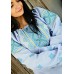 Embroidered blouse "Traditions New Blue 1"